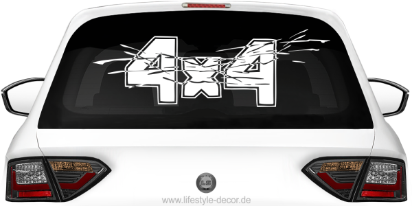 Preview: Aufkleber Tribal OFF ROAD 4x4