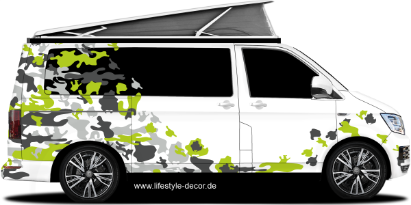 Preview: Aufkleber Tuning Seitenaufkleber Camouflage Preview: Aufkleber Tuning Seitenaufkleber Camouflage