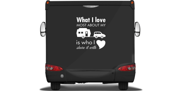 Preview: Wohnmobildekor What I love Preview: Wohnmobildekor What I love
