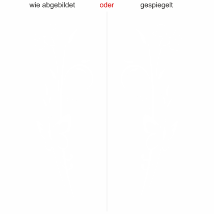 Preview: Außenaufkleber Frühlingsdekor