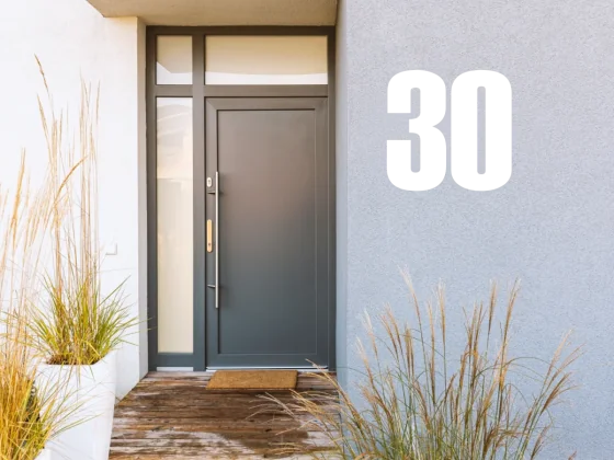 Außenwandfolie Hausnummer