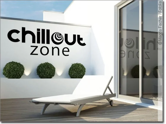 Fassadendekor Chillout Zone