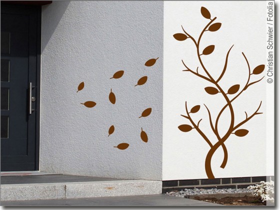 Preview: Fassadenfolie Herbst