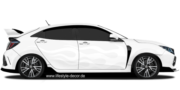 Preview: Auto Vinyl Flammendecor 03