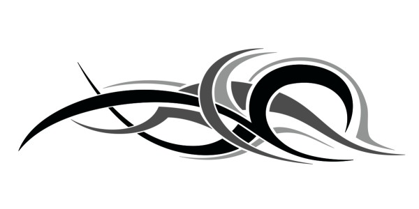 Preview: Auto Aufkleber Modern Tribal