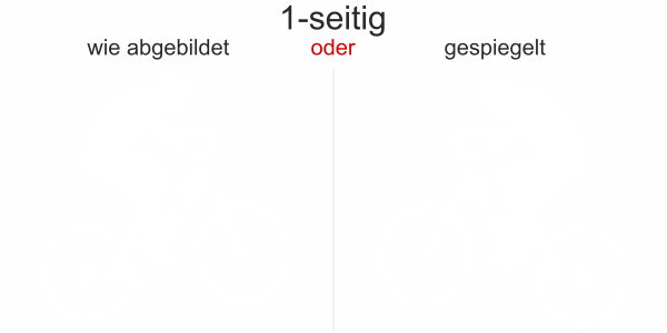 Preview: Autoaufkleber Mountainbike