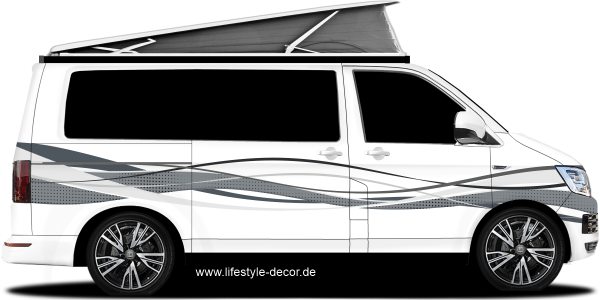 Preview: Auto Streifendecor Klebefolie