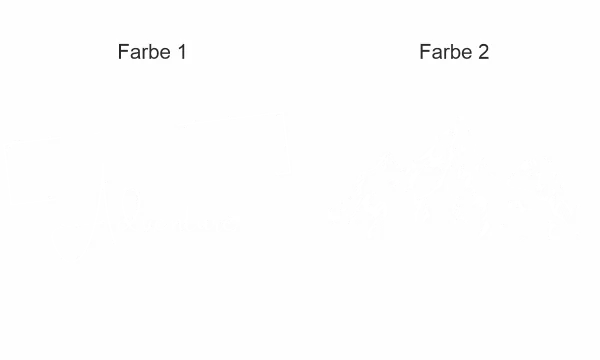 Autoaufkleber Adventure Mountains - Ansicht Farbauswahl