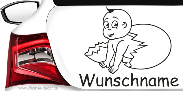 Preview: Autoaufkleber Baby an Bord 10