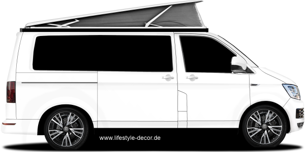 Preview: Autoaufkleber Bergwelten im Facettendesign Preview: Autoaufkleber Bergwelten im Facettendesign