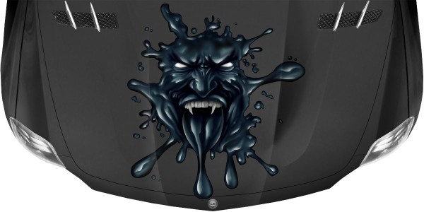 Preview: Autoaufkleber Black Devil