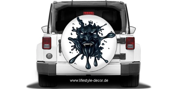 Preview: Autoaufkleber Black Devil