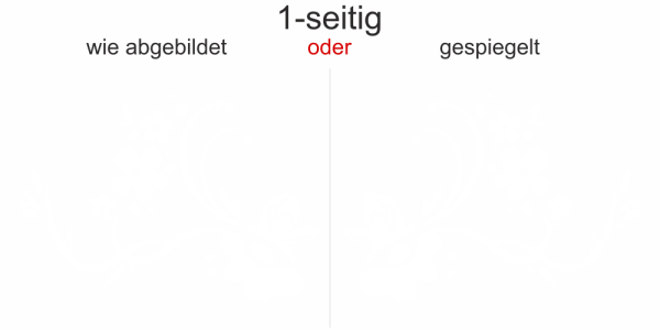 Preview: Autoaufkleber Ornament Blumenwind