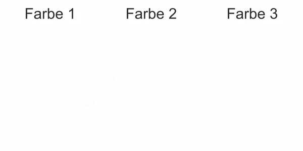 Autoaufkleber Dekorative Ranke - Ansicht Farbauswahl