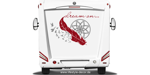 Preview: Autoaufkleber Dream on Preview: Autoaufkleber Dream on