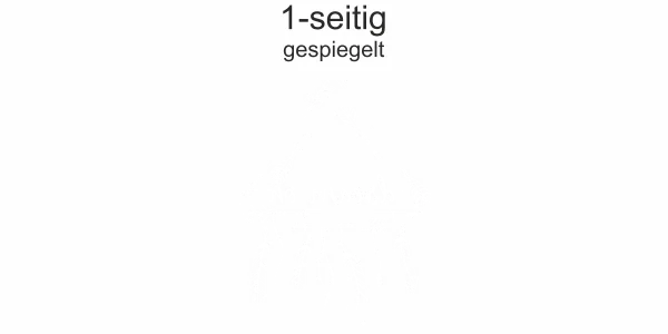 Text Dream on mit Federn als Autoaufkleber - Ansicht Ausrichtung und Farbauswahl