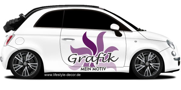 Preview: Autoaufkleber Eigene Grafik mehrfarbig Preview: Autoaufkleber Eigene Grafik mehrfarbig