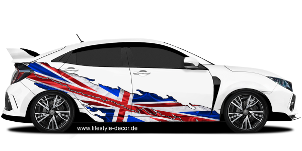 Preview: Autoaufkleber Flagge von Großbritannien Union Jack Preview: Autoaufkleber Flagge von Großbritannien Union Jack