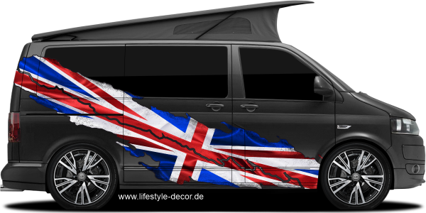 Preview: Autoaufkleber Flagge von Großbritannien Union Jack Preview: Autoaufkleber Flagge von Großbritannien Union Jack