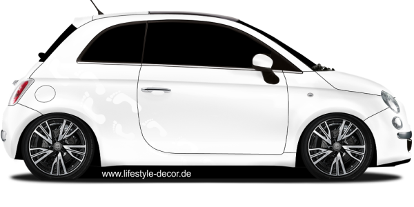 Preview: Aufkleber Fuß