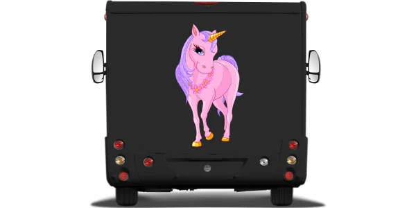 Autoaufkleber Glitzer Einhorn Autoaufkleber Glitzer Einhorn