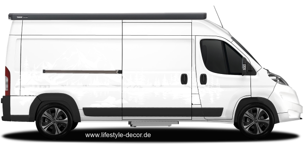Preview: Autoaufkleber Holzhütte am See Preview: Autoaufkleber Holzhütte am See