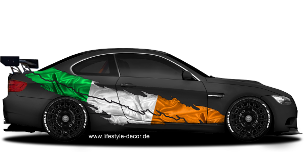 Preview: Autoaufkleber Irische Flagge Preview: Autoaufkleber Irische Flagge