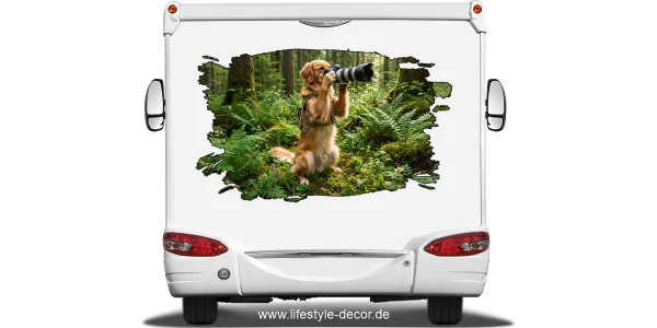 Autoaufkleber Klecks mit eigenem Foto