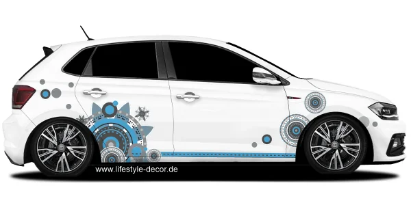 Autoaufkleber Kunstvolles Design