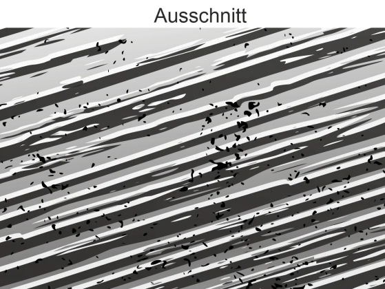 Autoaufkleber Landschaft Schraffiertes Gebirge