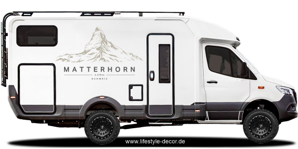 Autoaufkleber Matterhorn