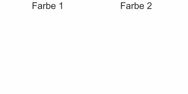 Autoaufkleber Matterhorn - Ansicht Farbauswahl