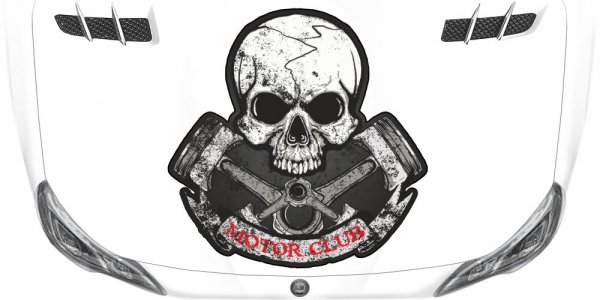 Preview: Autoaufkleber MOTOR CLUB Preview: Autoaufkleber MOTOR CLUB