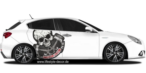 Preview: Autoaufkleber MOTOR CLUB Preview: Autoaufkleber MOTOR CLUB