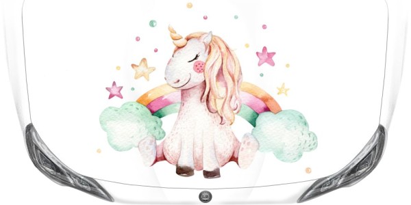 Preview: Autoaufkleber Niedliches Einhorn Preview: Autoaufkleber Niedliches Einhorn