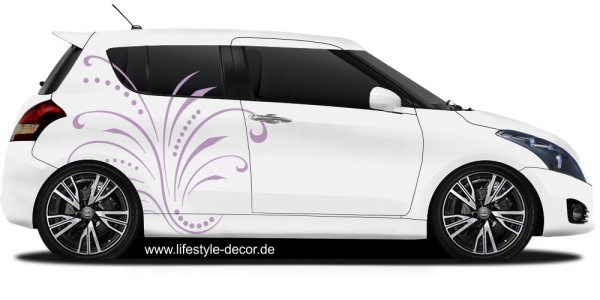 Preview: Autoaufkleber Ornament Lebensfreude Preview: Autoaufkleber Ornament Lebensfreude