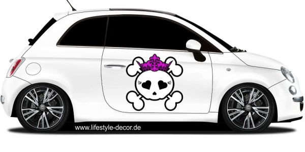 Preview: Autoaufkleber Pink Princess Preview: Autoaufkleber Pink Princess