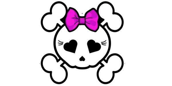 Preview: Autoaufkleber Punk Skull