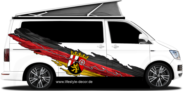 Preview: Autoaufkleber Rheinland-Pfalz Fahne Preview: Autoaufkleber Rheinland-Pfalz Fahne
