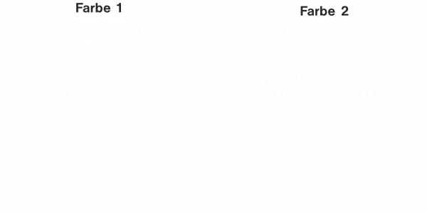 Autoaufkleber Satz Blumen Design - Frei platzierbare Elemente und Farbauswahl