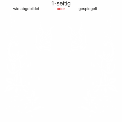 Preview: Autoaufkleber Schmetterling Ranke Preview: Autoaufkleber Schmetterling Ranke - Ansicht Ausrichtung und Farbauswahl