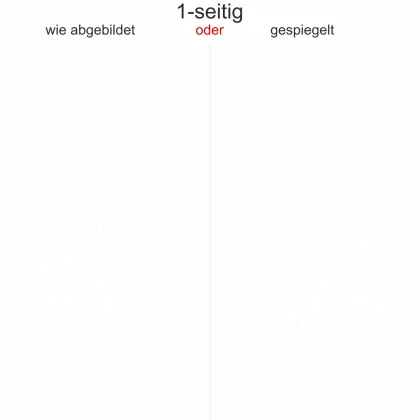 Autoaufkleber Schmetterlingzauber - Ansicht Ausrichtung und Farbauswahl