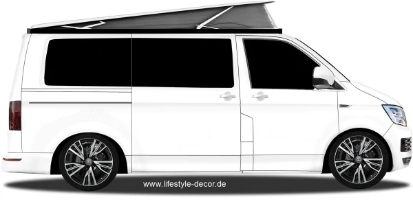 Autoaufkleber Silhouette Ruhrgebiet