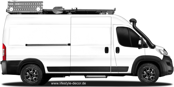 Preview: Autoaufkleber Skandinavisches Bergpanorama