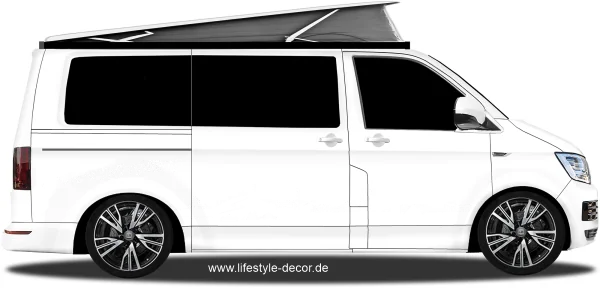 Autoaufkleber Skyline Bundesland Baden-Württemberg