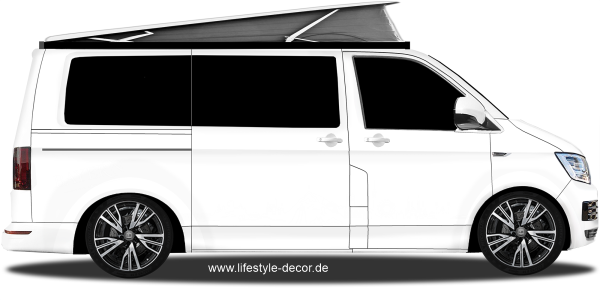 Preview: Autoaufkleber Skyline Bundesland Bayern