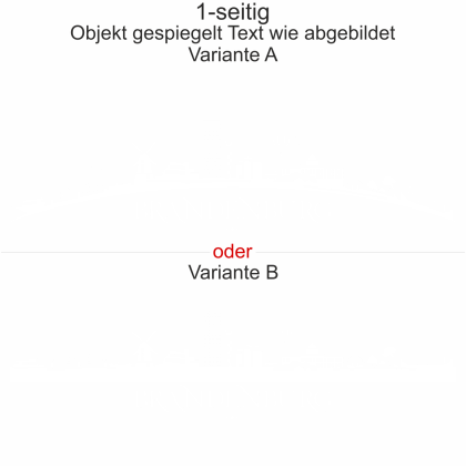 Autoaufkleber Skyline Bundesland Brandenburg