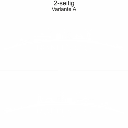 Autoaufkleber Skyline Bundesland Brandenburg