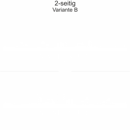 Autoaufkleber Skyline Bundesland Brandenburg