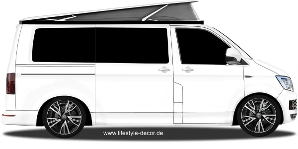 Autoaufkleber Skyline Bundesland Brandenburg
